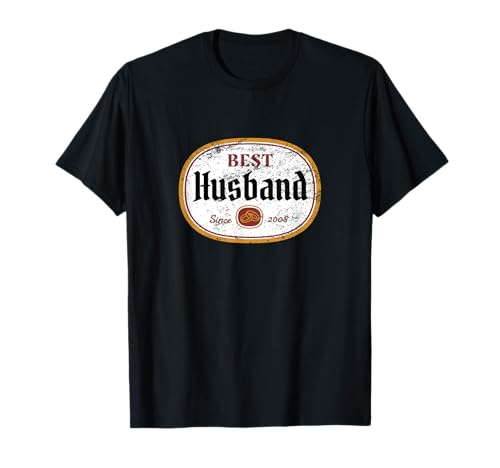 Herren 14. Hochzeitstag Bester Ehemann seit 2008 T-Shirt Herren 14. Hochzeitstag Bester Ehemann seit 2008 T-Shirt von 14th Wedding Anniversary Collection
