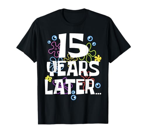 15 JAHRE SPÄTER FÜNFZEHN Geburtstagsgeschenke für Jungen und Mädchen für 15 Jahre T-Shirt von 15 Year Old Fifteenth Birthday Party Teen Him Her