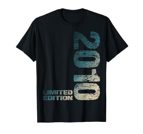 15. Geburtstag 2010 Limited Edition Junge Mädchen T-Shirt von 15. Geburtstag Jahrgang 2010 Legende