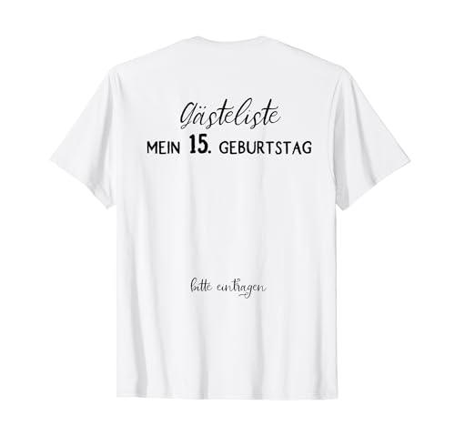 15. Geburtstag Junge Mädchen 15 Jahre 2009 Lustig Geschenk T-Shirt von 15. Geburtstag Mädchen 15. Geburtstag Deko Junge