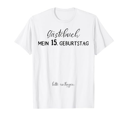 15. Geburtstag Junge Mädchen 15 Jahre 2009 Lustig Geschenk T-Shirt von 15. Geburtstag Mädchen 15. Geburtstag Deko Junge