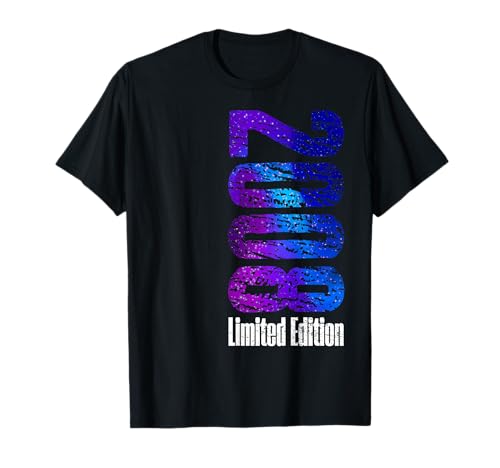 17. Geburtstag Geschenke Mädchen Junge 2008 Limited Edition T-Shirt von 17 Jahre Mann Frau Geschenkidee 2008 geboren