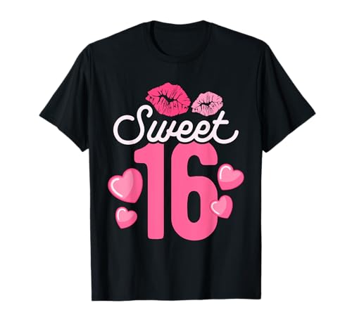 16. Geburtstag Mädchen 16 Jahre Alt Sweet 16 Teenager T-Shirt 16. Geburtstag Mädchen 16 Jahre Alt Sweet 16 Teenager T-Shirt von 16. Geburtstag Grafiken und Mehr