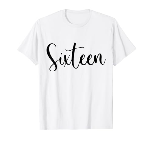 16. Geburtstag Junge Mädchen 16 Jahre 2009 Lustig Geschenk T-Shirt von T-Shirt 16. Geburtstag Junge Mädchen 16 Jahre Deko