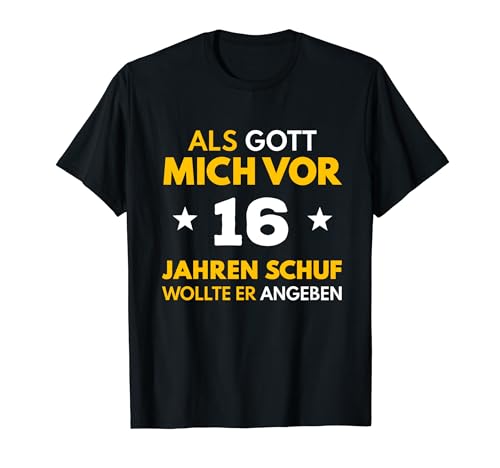 16. Geburtstag Junge Mädchen 16 Jahre 2008 Lustig Geschenk T-Shirt von 16. Geburtstag Mädchen 16. Geburtstag Deko Junge