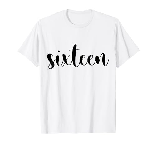 16. Geburtstag Junge Mädchen 16 Jahre 2009 Lustig Geschenk T-Shirt von T-Shirt 16. Geburtstag Junge Mädchen 16 Jahre Deko