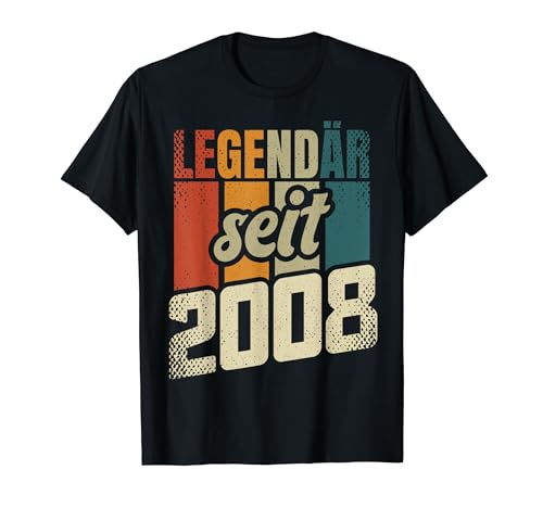 16. Geburtstag Junge Mädchen 16 Jahre 2008 Lustig Geschenk T-Shirt von 16. Geburtstag Mädchen 16. Geburtstag Deko Junge