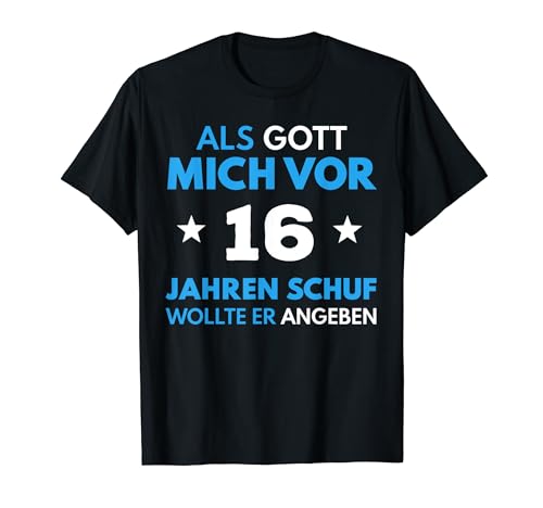 16. Geburtstag Junge Mädchen 16 Jahre 2008 Lustig Geschenk T-Shirt von 16. Geburtstag Mädchen 16. Geburtstag Deko Junge