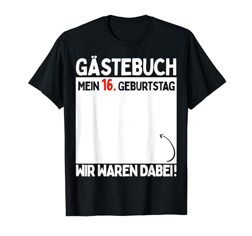 16. Geburtstag Junge Mädchen 16 Jahre 2008 Lustig Geschenk T-Shirt von 16. Geburtstag Mädchen 16. Geburtstag Deko Junge