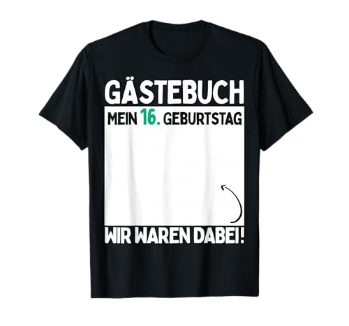 16. Geburtstag Junge Mädchen 16 Jahre 2009 Lustig Geschenk T-Shirt von T-Shirt 16. Geburtstag Junge Mädchen 16 Jahre Deko