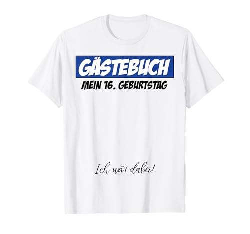 16. Geburtstag Junge Mädchen 16 Jahre 2008 Lustig Geschenk T-Shirt von 16. Geburtstag Mädchen 16. Geburtstag Deko Junge