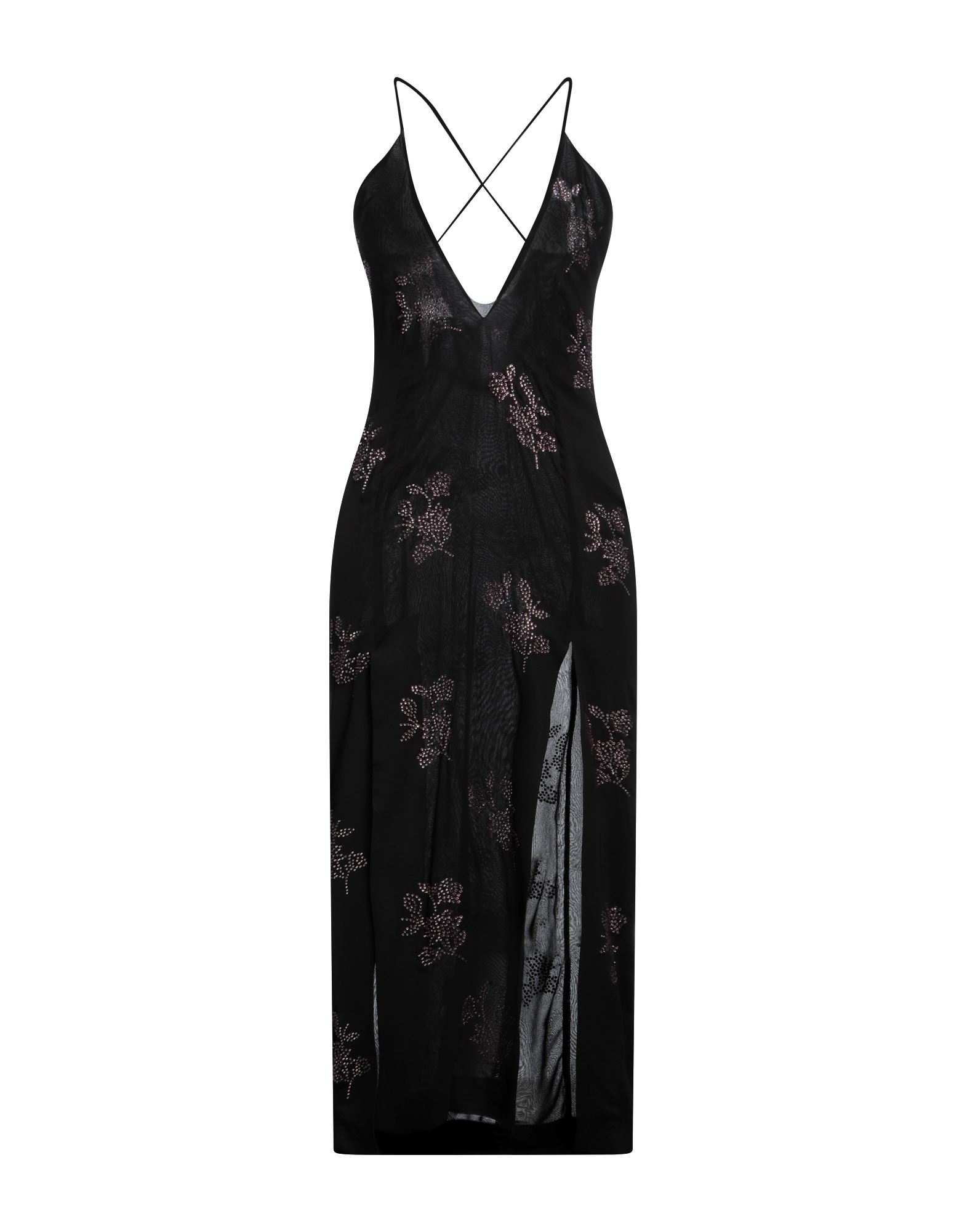 16ARLINGTON Midi-kleid Damen Schwarz von 16ARLINGTON