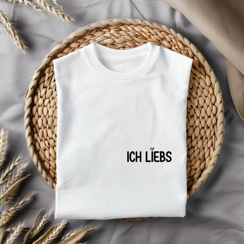 I Love Shirt Ich Liebs Minimalist Statement Mit Spruch Kleiner Aufdruck I Love Shirt Ich Liebs Minimalist Statement Mit Spruch Kleiner Aufdruck von 16thJanuaryShop