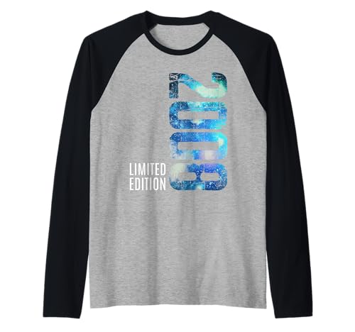 17. Geburtstag Geschenke Mädchen Junge 2008 Limited Edition Raglan von 17 Jahre Mann Frau Geschenkidee 2008 geboren
