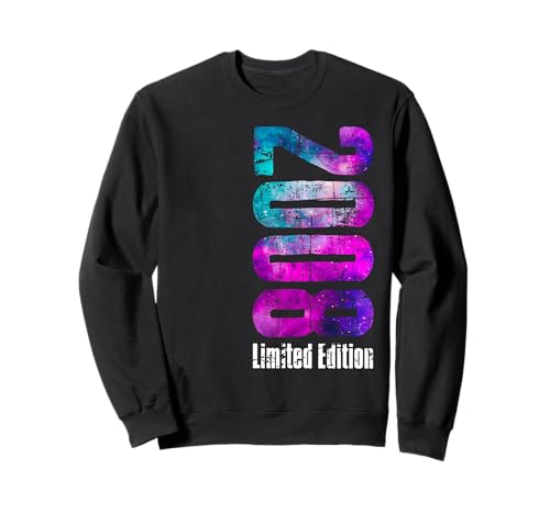 17. Geburtstag Geschenke Mädchen Junge 2008 Limited Edition Sweatshirt von 17 Jahre Mann Frau Geschenkidee 2008 geboren