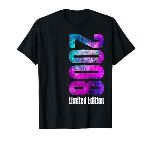 17. Geburtstag Geschenke Mädchen Junge 2008 Limited Edition T-Shirt von 17 Jahre Mann Frau Geschenkidee 2008 geboren
