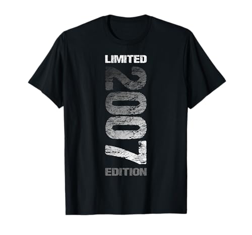 18. Geburtstag 2007 Limited Edition Junge Mädchen T-Shirt von 18. Geburtstag Jahrgang 2007 Legende