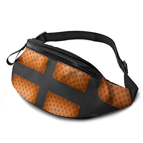 Sport Hüfttasche Basketball, Hüfttaschen Stylisch Handytasche Tasche Mit Reißverschluss Gurttasche Für Fahrrad Damen Camping 14X35Cm von 177