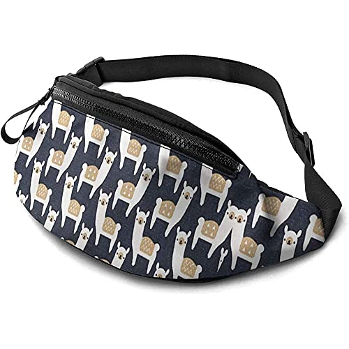 Umhängetaschen Alpaka-Farm, Waist Fanny Pack Mode Damen Bauchtasche Verstellbarer Gürteltasche Für Running Geschenke Damen 14X35Cm von 177