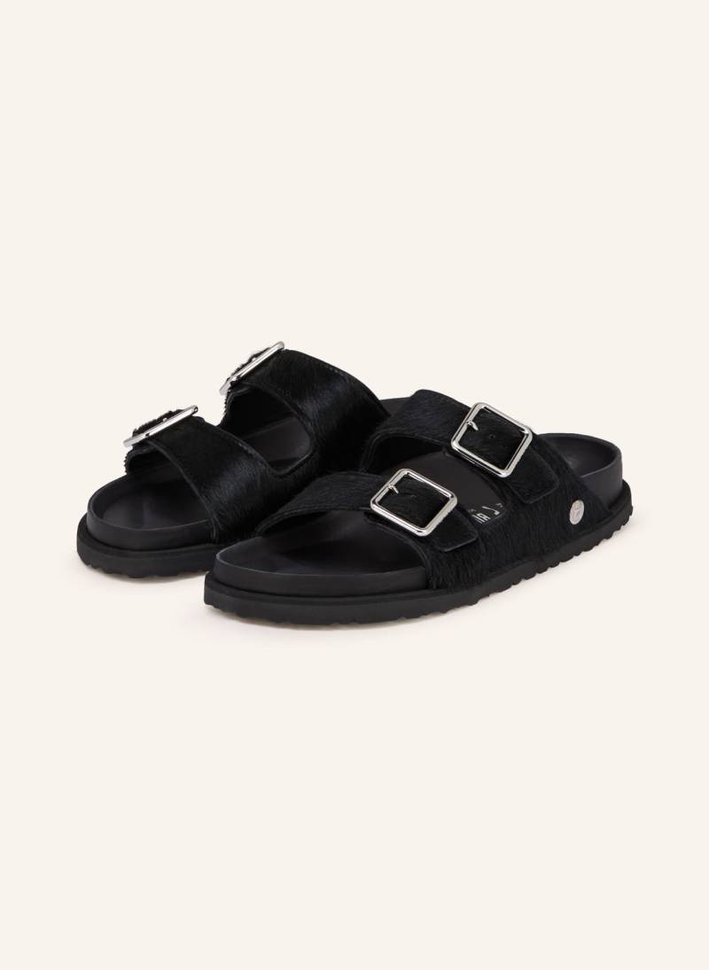 1774 Birkenstock Pantoletten Arizona Pony Like Fur Exq 1774 schwarz von 1774 BIRKENSTOCK