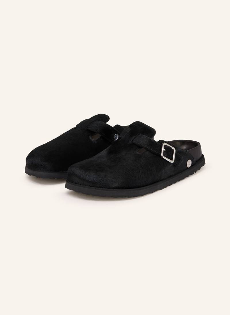 1774 Birkenstock Pantoletten Boston Pony Like Fur Exq 1774 schwarz von 1774 BIRKENSTOCK