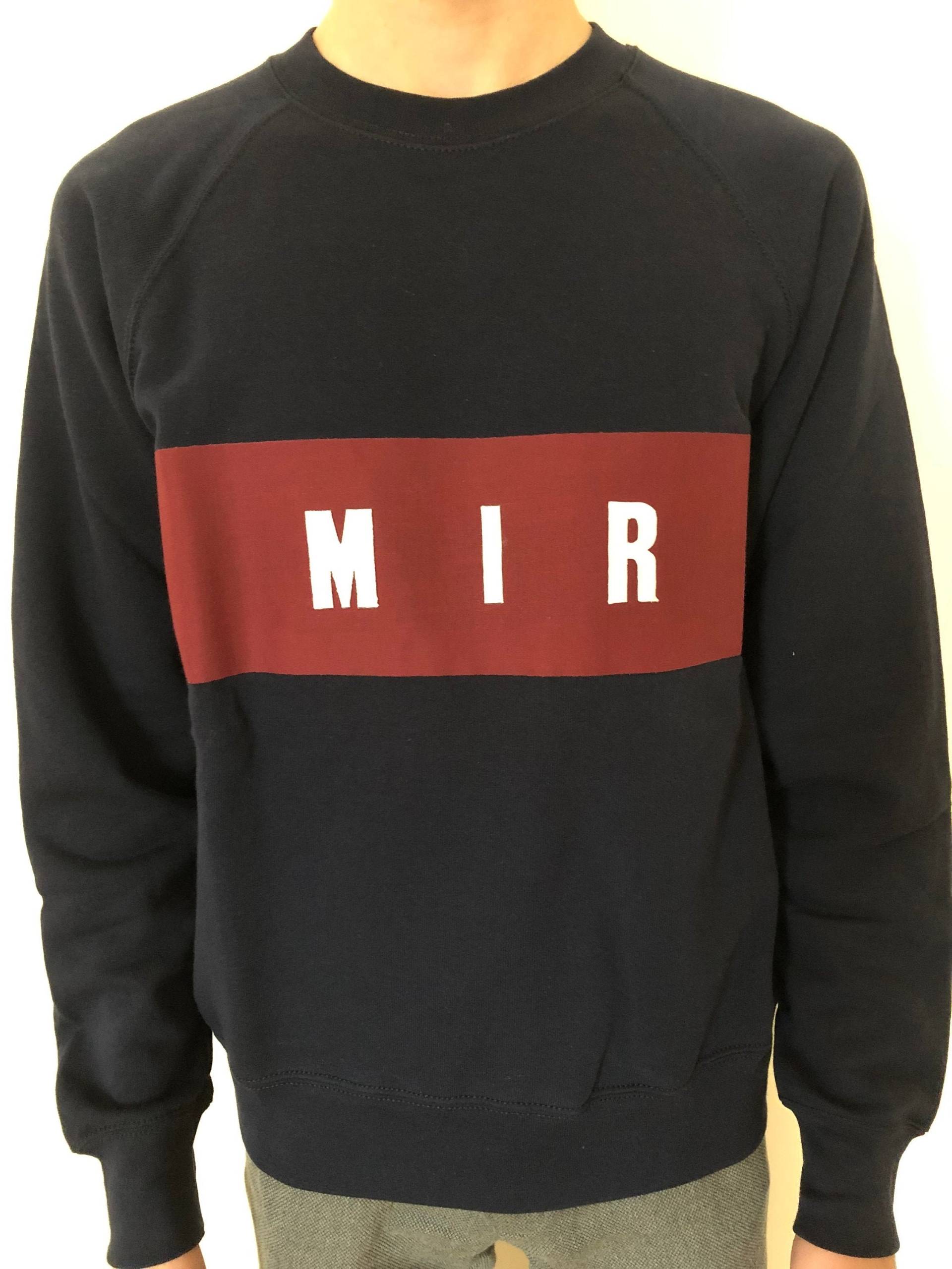 Retro Sweatshirt Bestickt "Mir" Retro Sweatshirt Bestickt "Mir" von 17MC