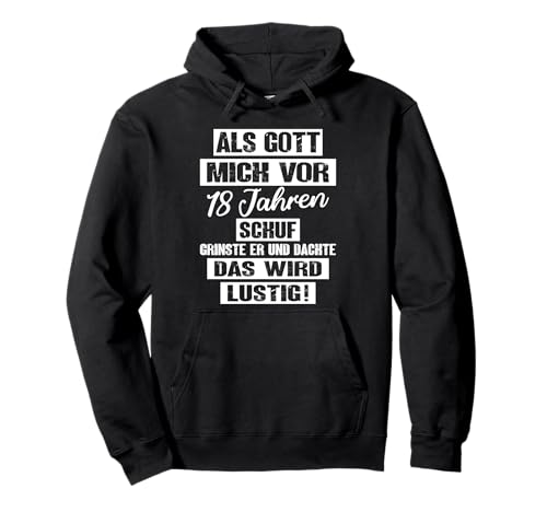 18. Geburtstag Junge Mädchen 18ter Volljährig 18 Geburtstag Pullover Hoodie von 18 Geburtstag Junge Geschenke zum 18 Geburtstag