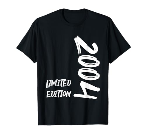 21. Geburtstag Junge Mädchen 2004 Limited Edition T-Shirt von 21 Jahre Geburtstag Bekleidung Co