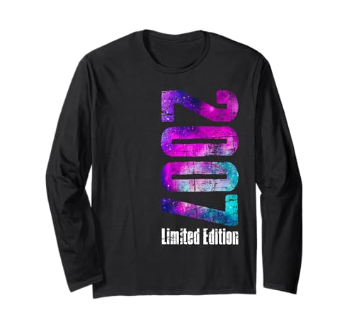 18. Geburtstag Geschenke Mädchen Junge 2007 Limited Edition Langarmshirt von 18 Jahre Mann Frau Geschenkidee 2007 geboren
