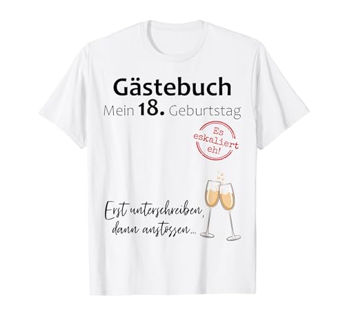 18. Geburtstag Junge Mädchen 18 Jahre 2006 Lustig Geschenk T-Shirt von Geburtstagsgeschenk Damen Herren 2006 Geschenkidee