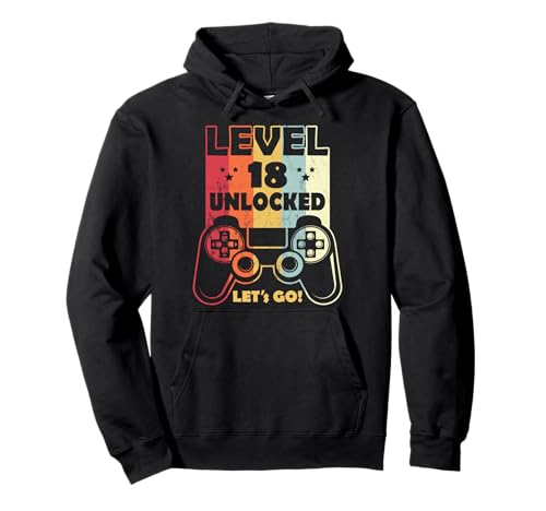 18. Geburtstag Junge 18 Geburtstag Mädchen Geschenkidee Pullover Hoodie 18. Geburtstag Junge 18 Geburtstag Mädchen Geschenkidee Pullover Hoodie von 18. Geburtstag Geschenkideen Junge Mädchen