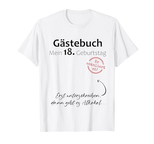 18. Geburtstag Junge Mädchen 18 Jahre 2006 Lustig Geschenk T-Shirt von Geburtstagsgeschenk Damen Herren 2006 Geschenkidee