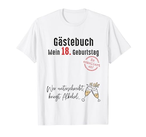 18. Geburtstag Junge Mädchen 18 Jahre 2006 Lustig Geschenk T-Shirt von Geburtstagsgeschenk Damen Herren 2006 Geschenkidee