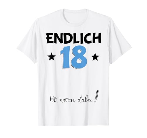 18. Geburtstag Junge Mädchen 18 Jahre 2007 Lustig Geschenk T-Shirt von T-Shirt 18. Geburtstag Junge Mädchen 18 Jahre Deko