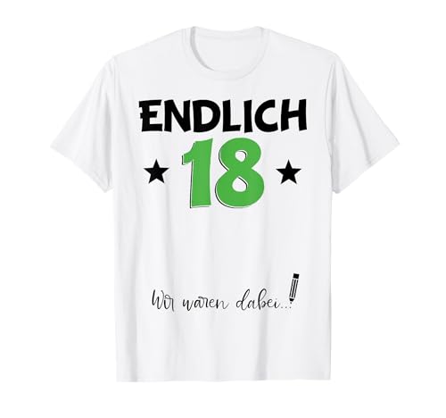 18. Geburtstag Junge Mädchen 18 Jahre 2007 Lustig Geschenk T-Shirt von T-Shirt 18. Geburtstag Junge Mädchen 18 Jahre Deko