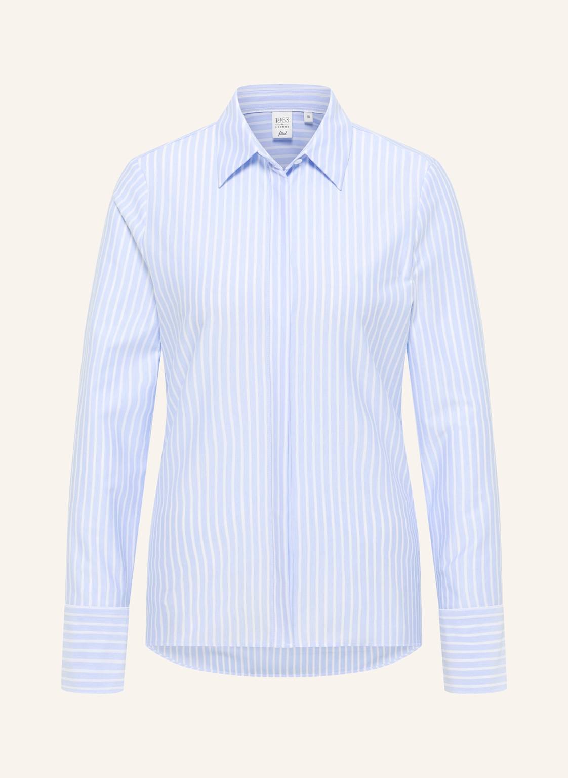 1863 By Eterna Bluse Fitted blau von 1863 by ETERNA