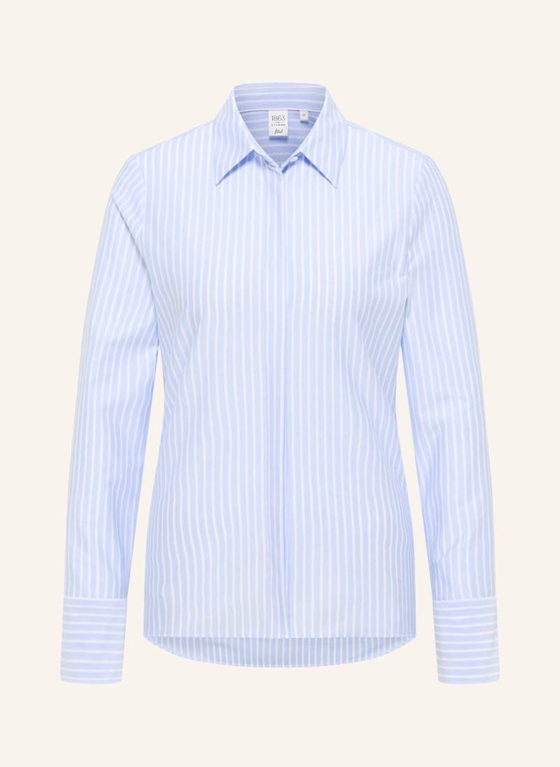 1863 By Eterna Bluse Fitted blau von 1863 by ETERNA