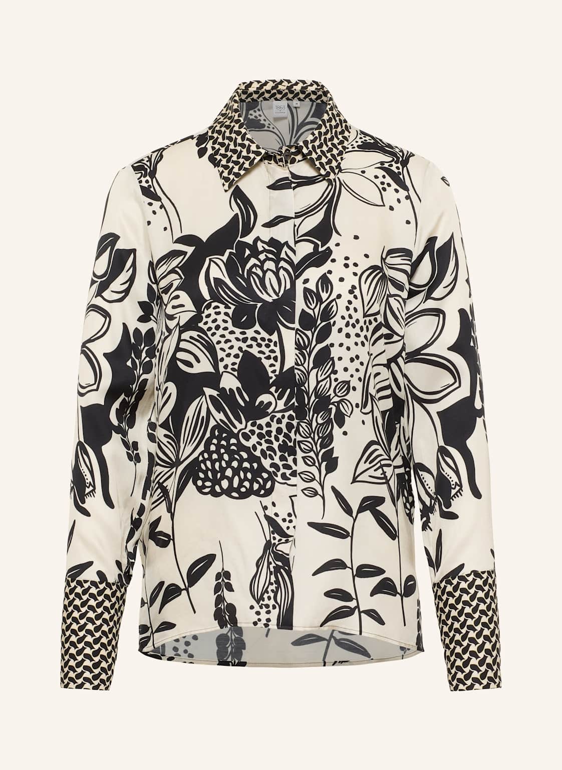 1863 By Eterna Bluse Loose Fit schwarz von 1863 by ETERNA