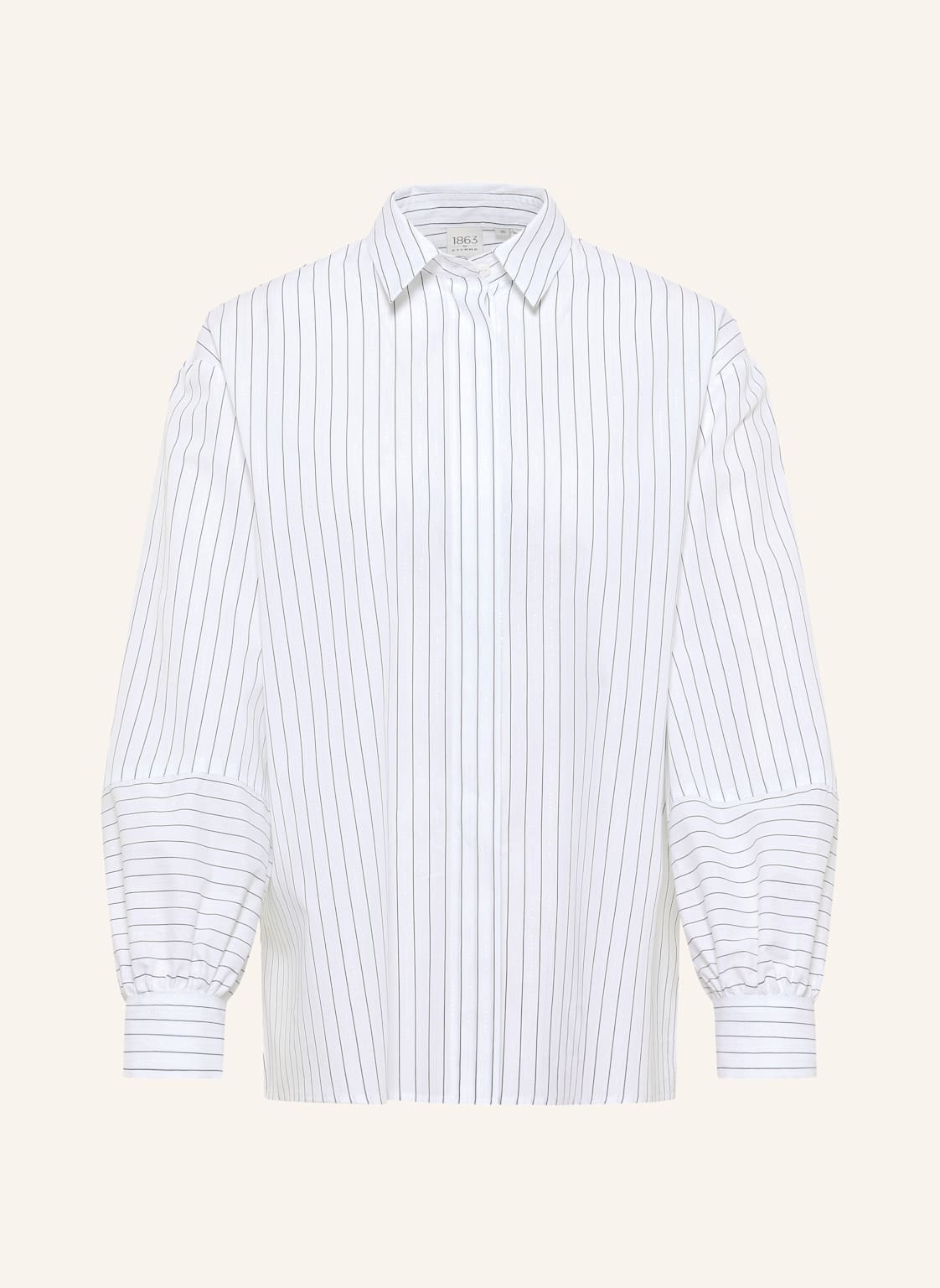 1863 By Eterna Bluse Oversize Fit schwarz von 1863 by ETERNA