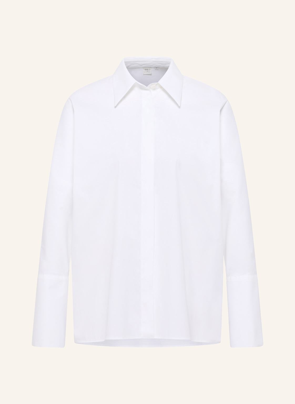 1863 By Eterna Bluse Oversize Fit weiss von 1863 by ETERNA