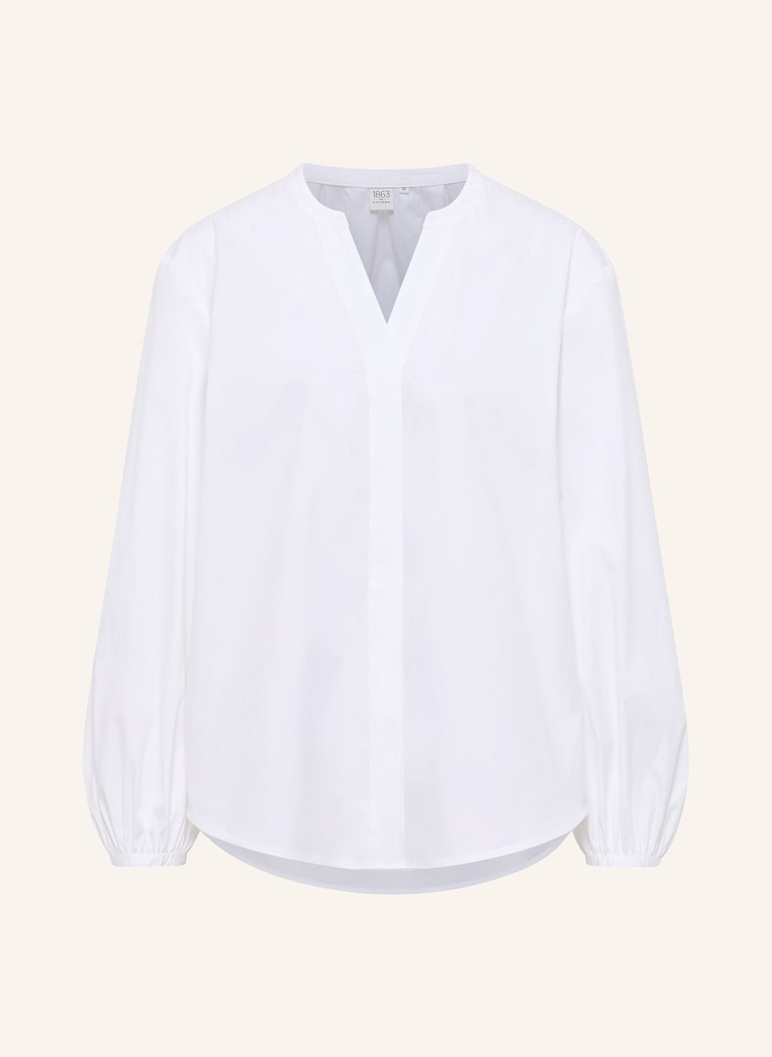 1863 By Eterna Bluse Oversize Fit weiss von 1863 by ETERNA