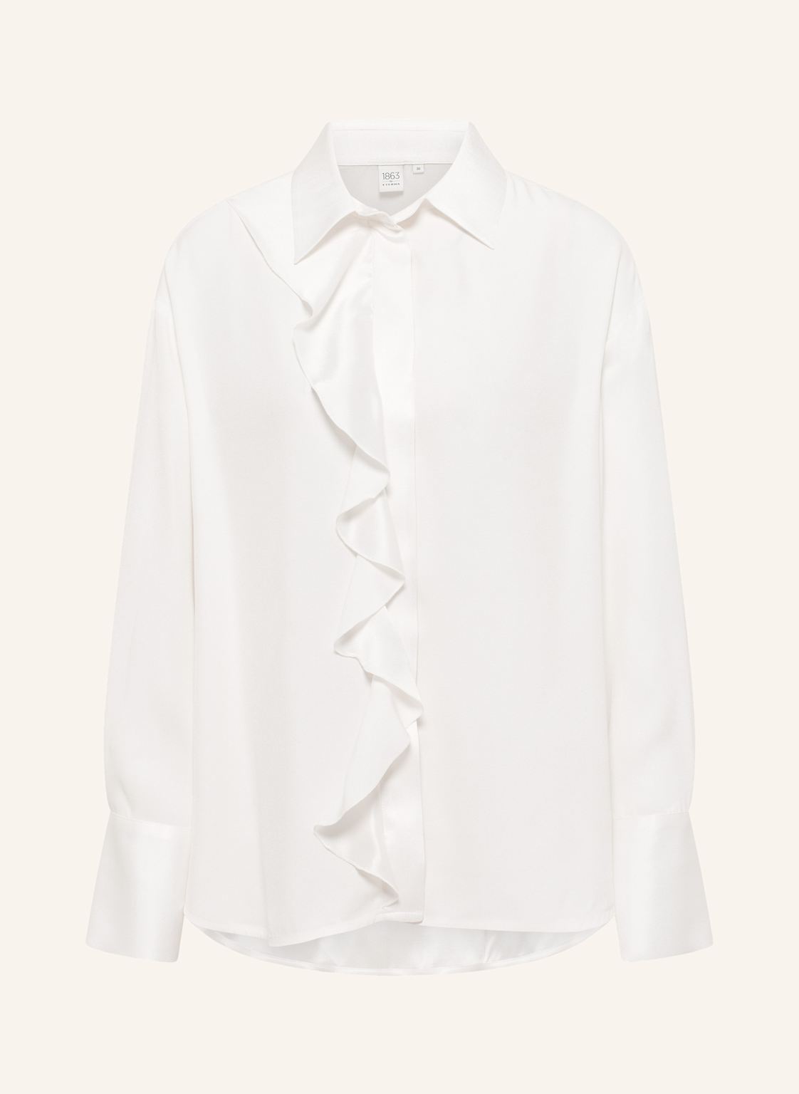 1863 By Eterna Bluse Oversize Fit weiss von 1863 by ETERNA