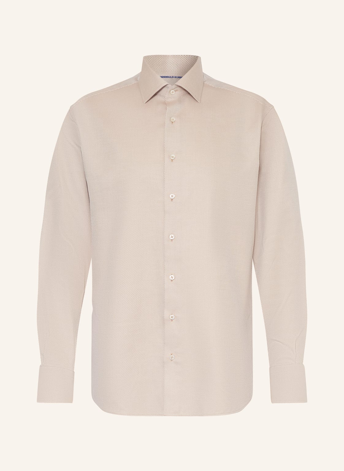 1863 By Eterna Hemd Modern Fit beige von 1863 by ETERNA