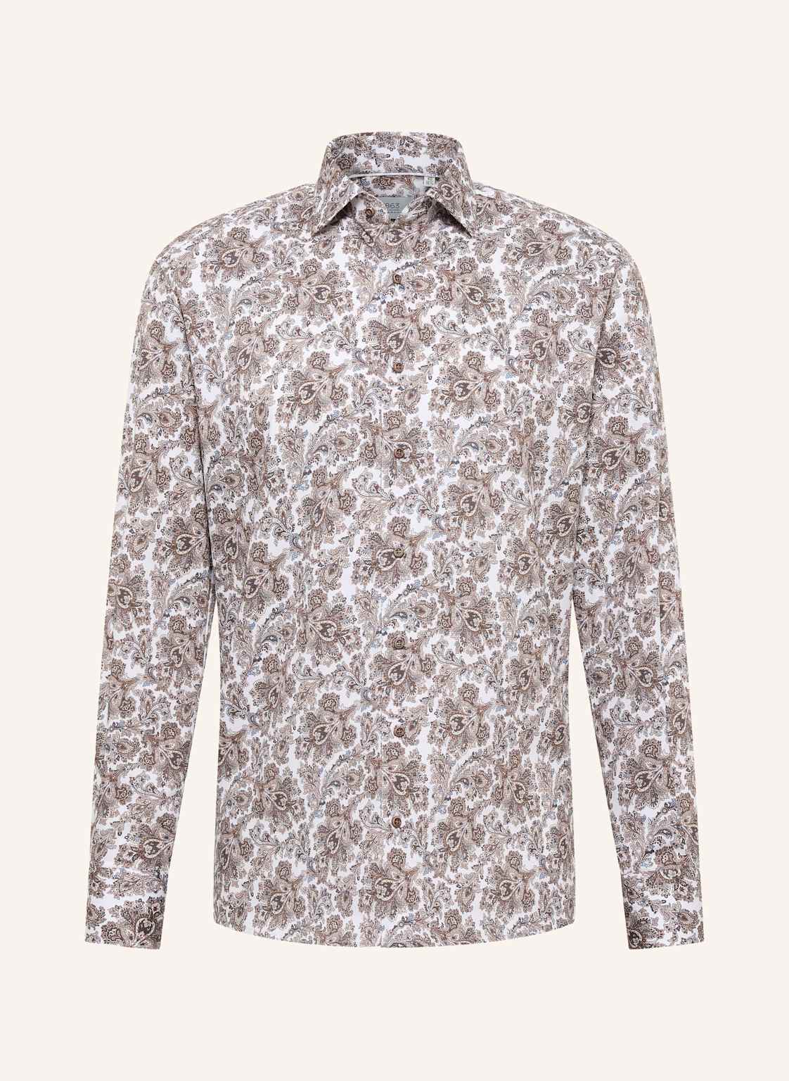 1863 By Eterna Hemd Modern Fit beige von 1863 by ETERNA