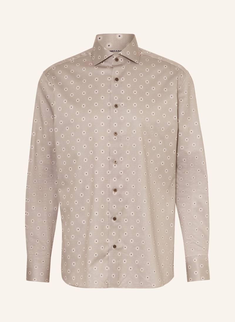 1863 By Eterna Hemd Modern Fit beige von 1863 by ETERNA