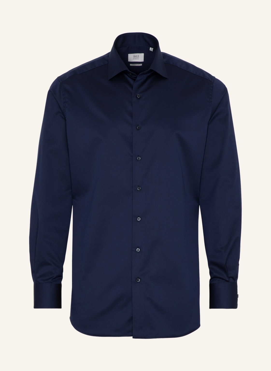 1863 By Eterna Hemd Modern Fit blau von 1863 by ETERNA