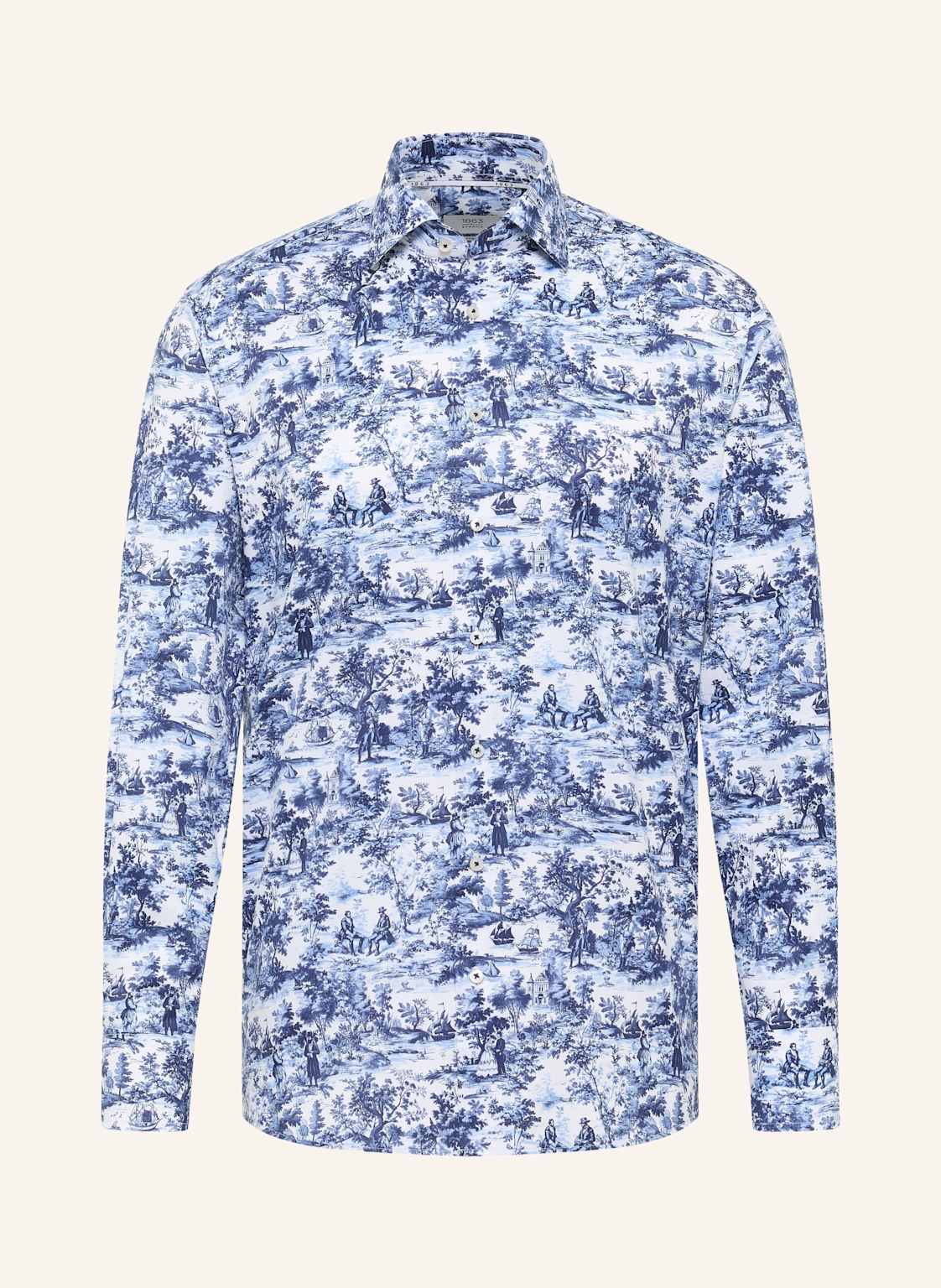 1863 By Eterna Hemd Modern Fit blau von 1863 by ETERNA