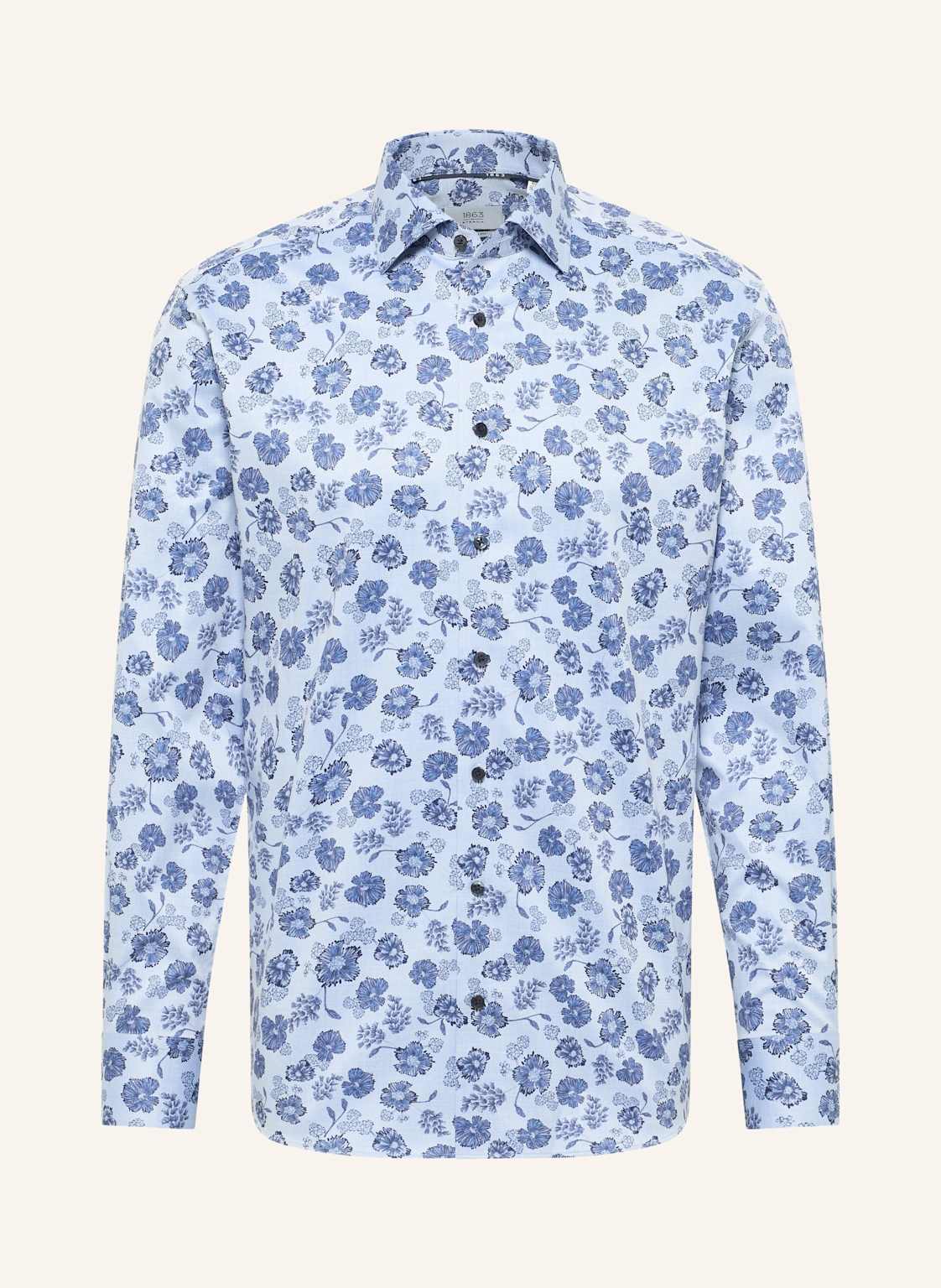 1863 By Eterna Hemd Modern Fit blau von 1863 by ETERNA
