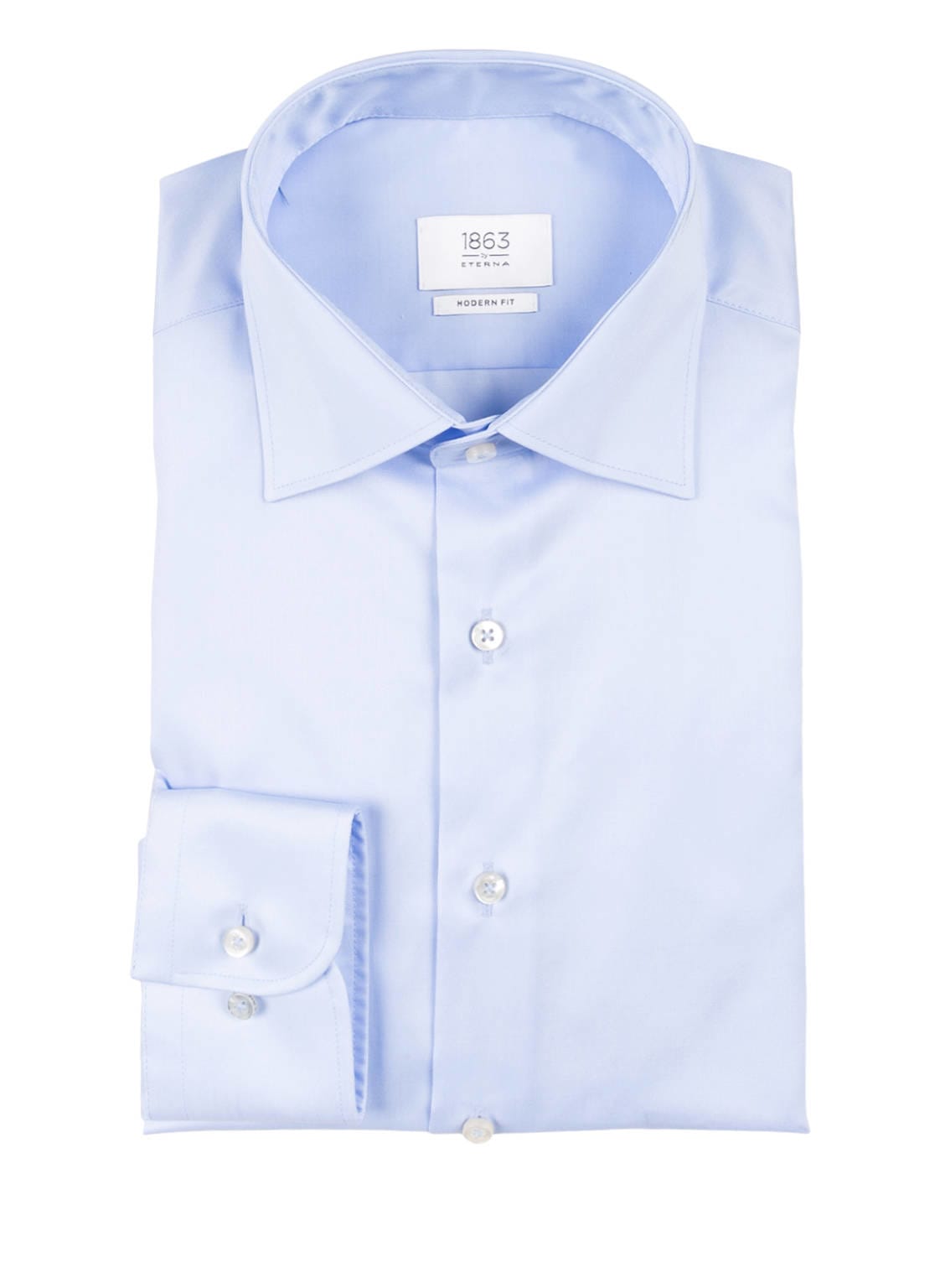 1863 By Eterna Hemd Modern Fit blau von 1863 by ETERNA