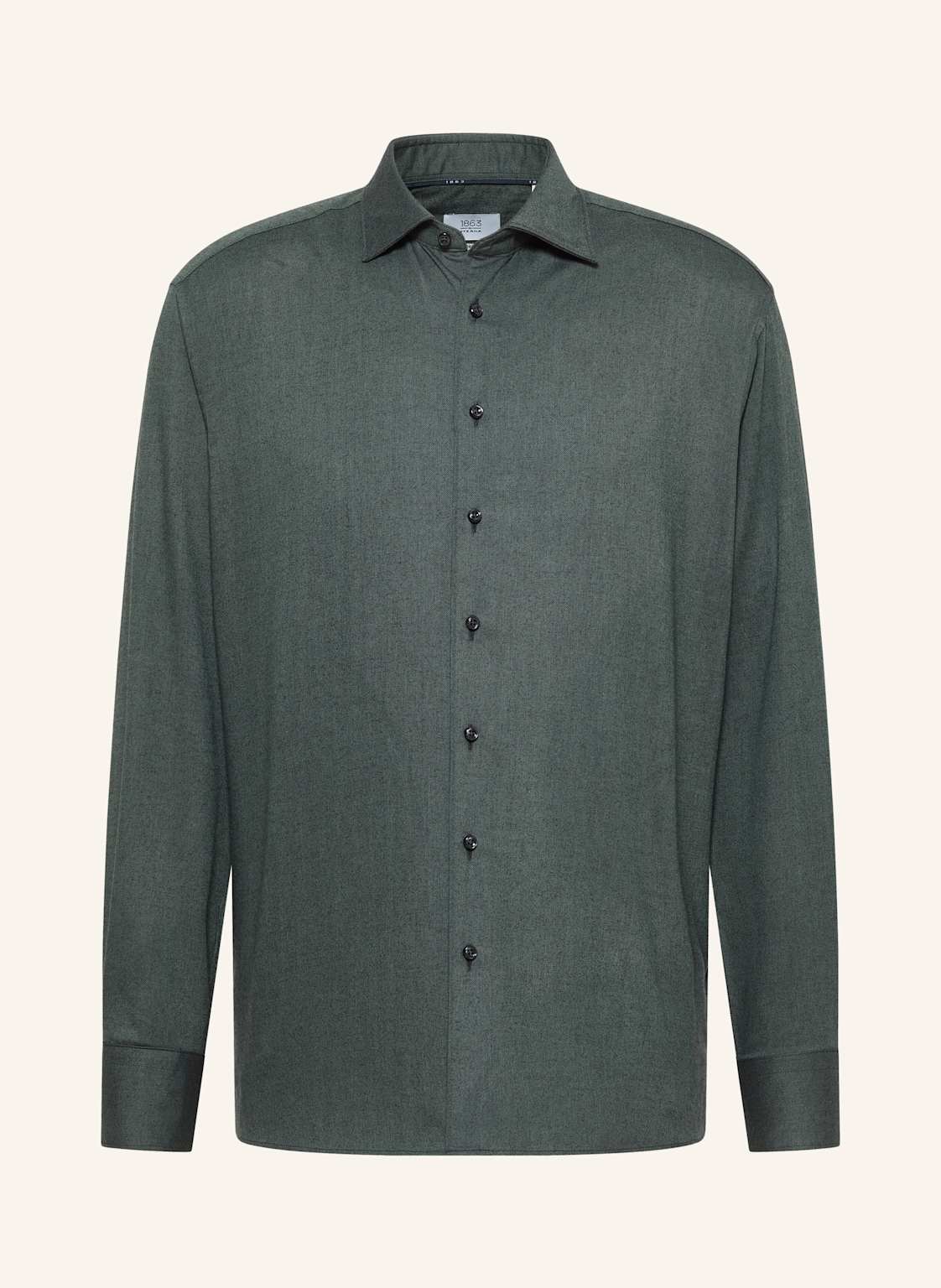 1863 By Eterna Hemd Modern Fit gruen von 1863 by ETERNA